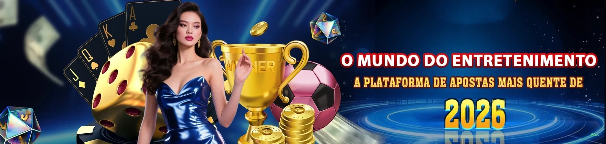 Imagem promocional do cassino online da 80a mostrando jogos ao vivo